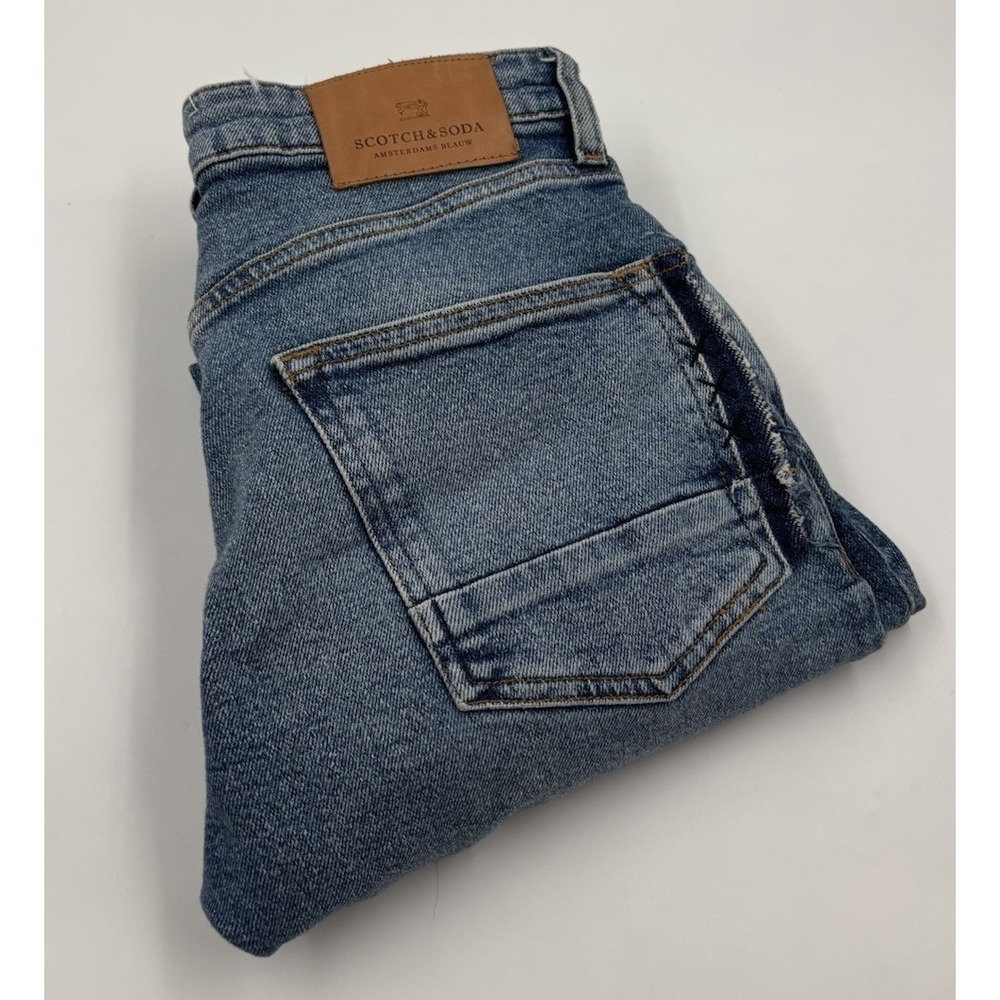 Scotch & Soda Men's 29 x 32 Ralston Blue Denim Jeans